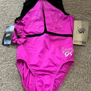 Simone Biles gk girls gymnastics leotard